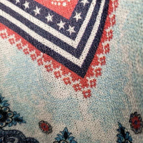 GAZE USA Womans Red/White/Blue Patriotic A-line Tank Top - Picture 4 of 6